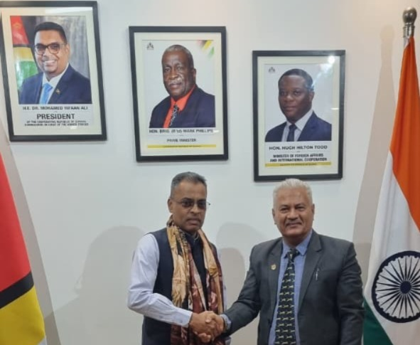 Bilateral meeting with the Co-operative Republic of Guyana